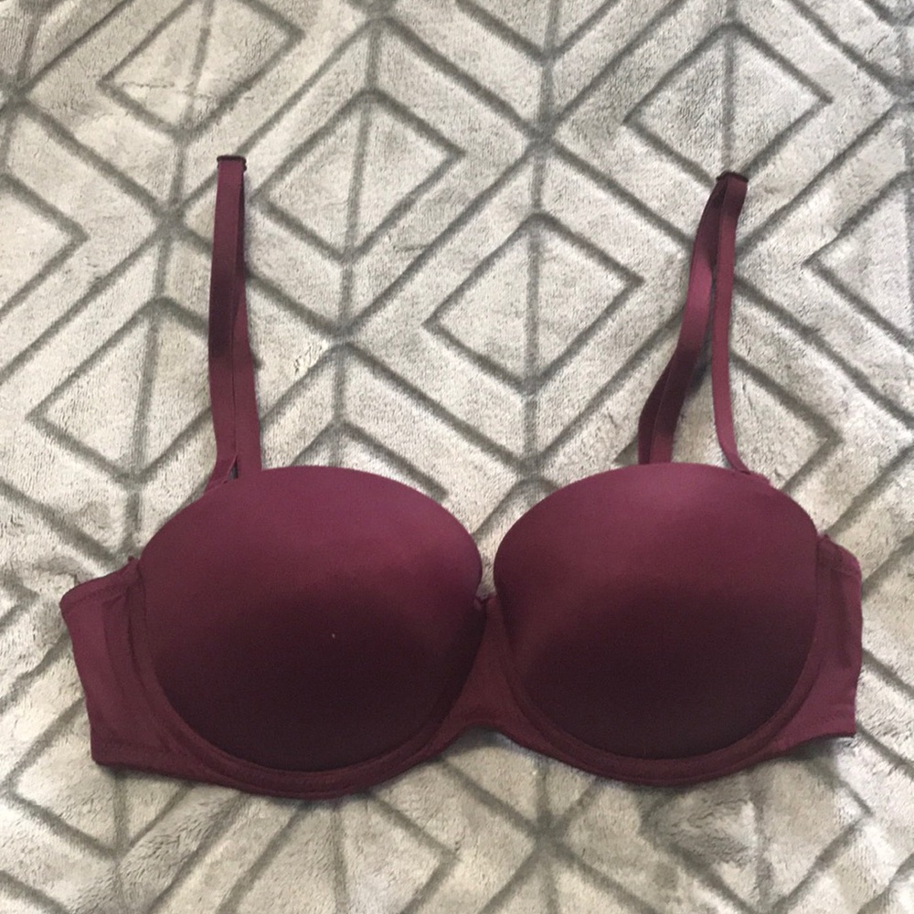 🎉 LIKE NEW!! PINK strapless bra